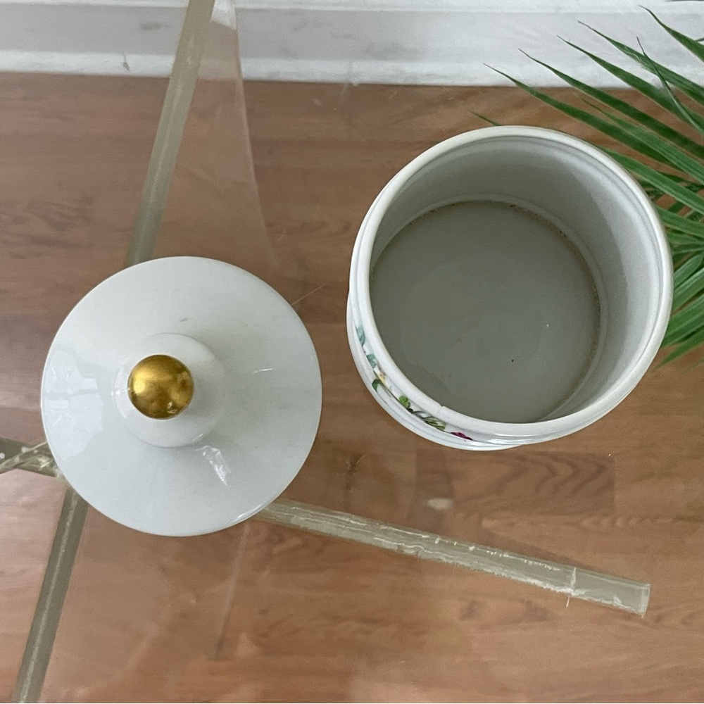 Vintage Limoges Opium Apothecary Pharmacy Porcelain trinket stash drug jar - Picture 4 of 10